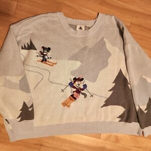 Disney Parks Minnie Mouse And Friends Homestead Ski Sweater Size 3X